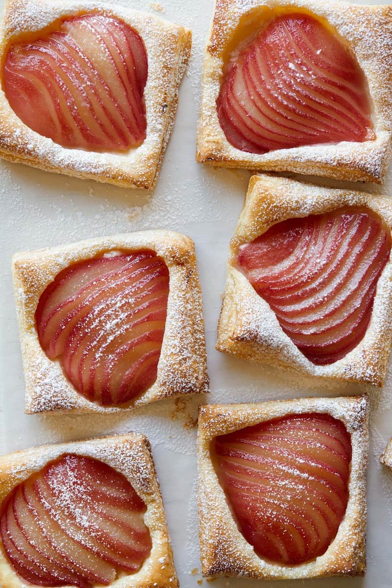 Poached Pear Tarts | Spoon Fork Bacon