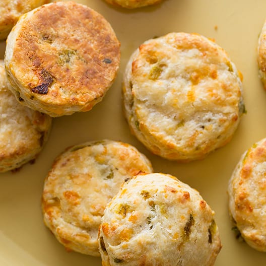 Hatch Chile and Cheddar Biscuits | Spoon Fork Bacon