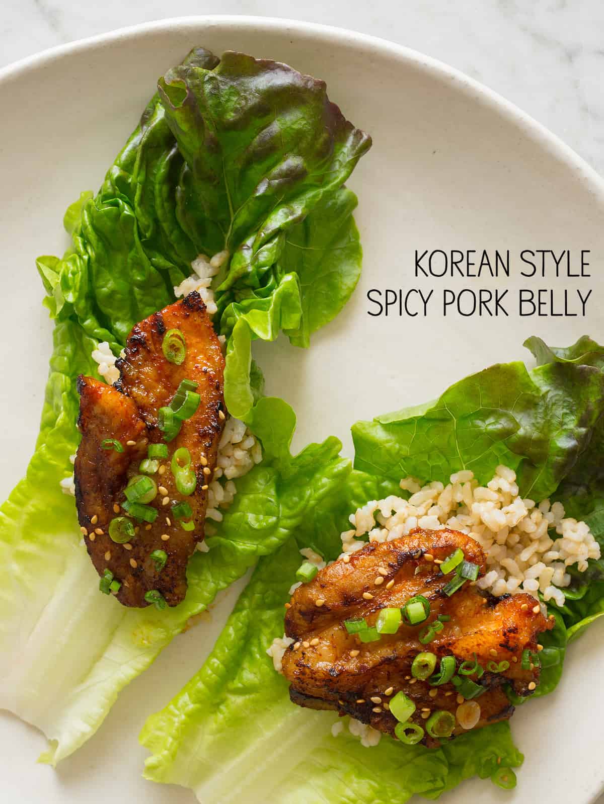 Korean Style Spicy Pork Belly | Spoon Fork Bacon
