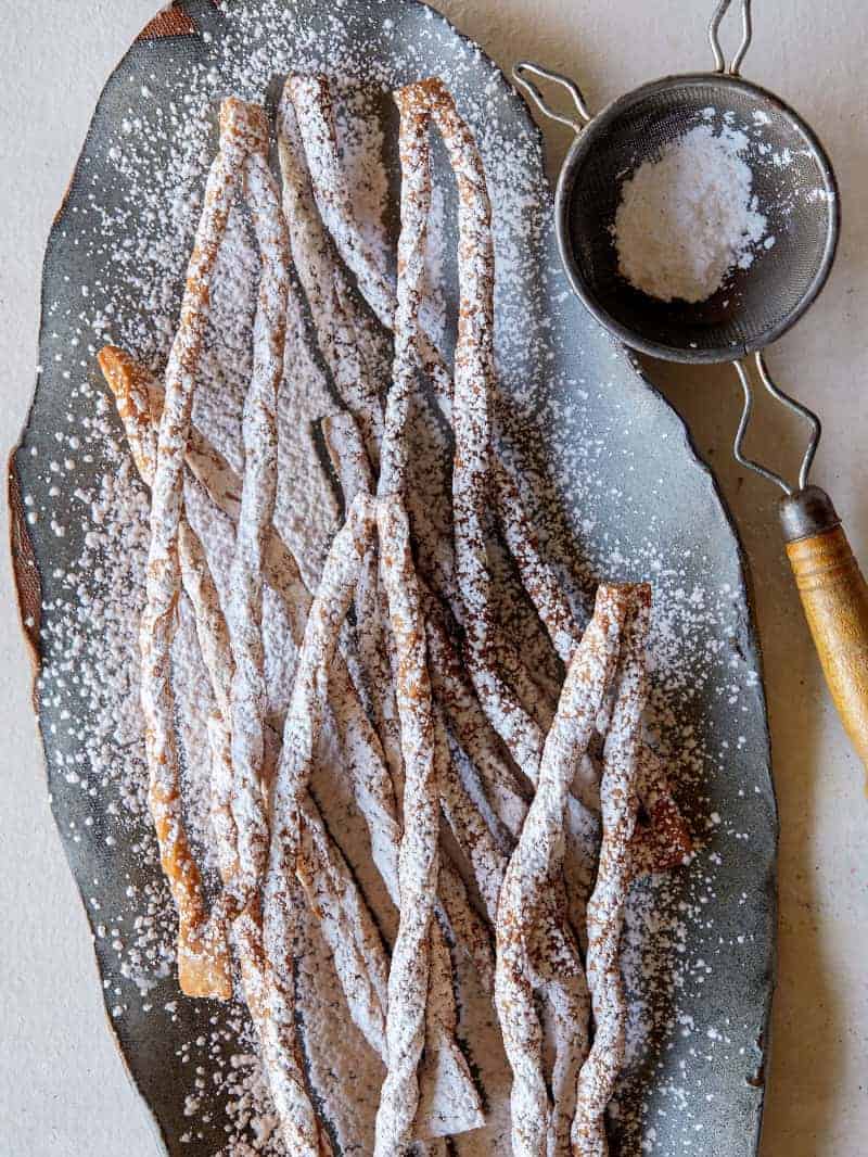 Chai Spiced Russian Twig Cookies | Spoon Fork Bacon