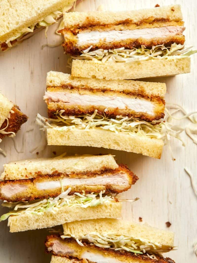 Pork Katsu Sandwiches - Spoon Fork Bacon