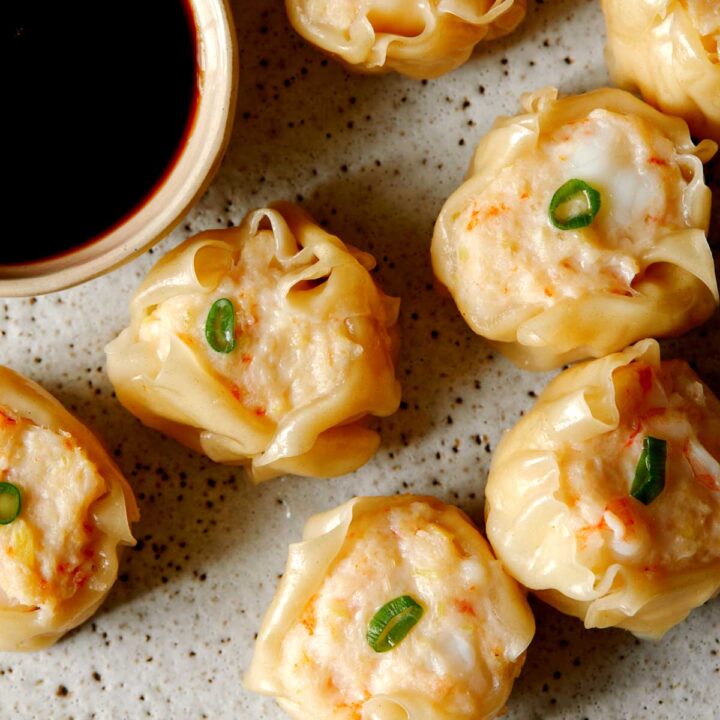 Shrimp Shumai Recipe How To Form Shumai Spoon Fork Bacon