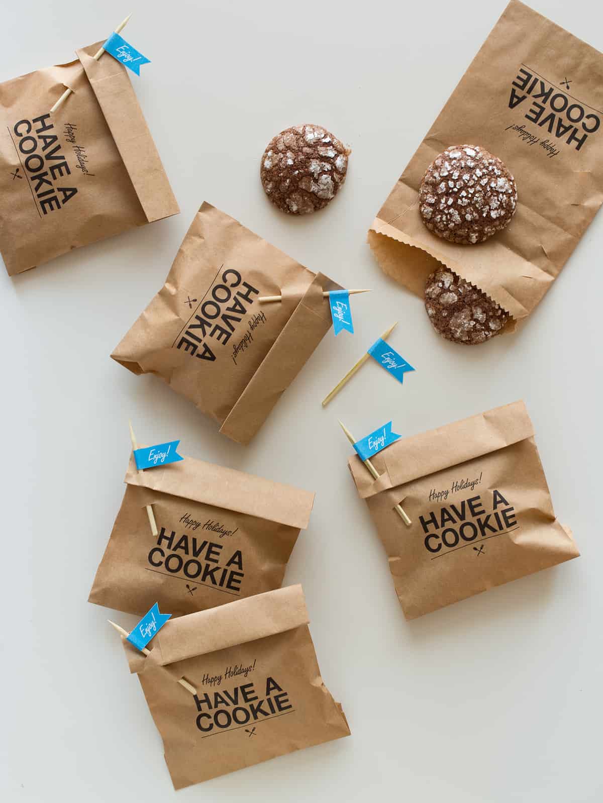 Brown Bag Gift Tags - Simple Homemade