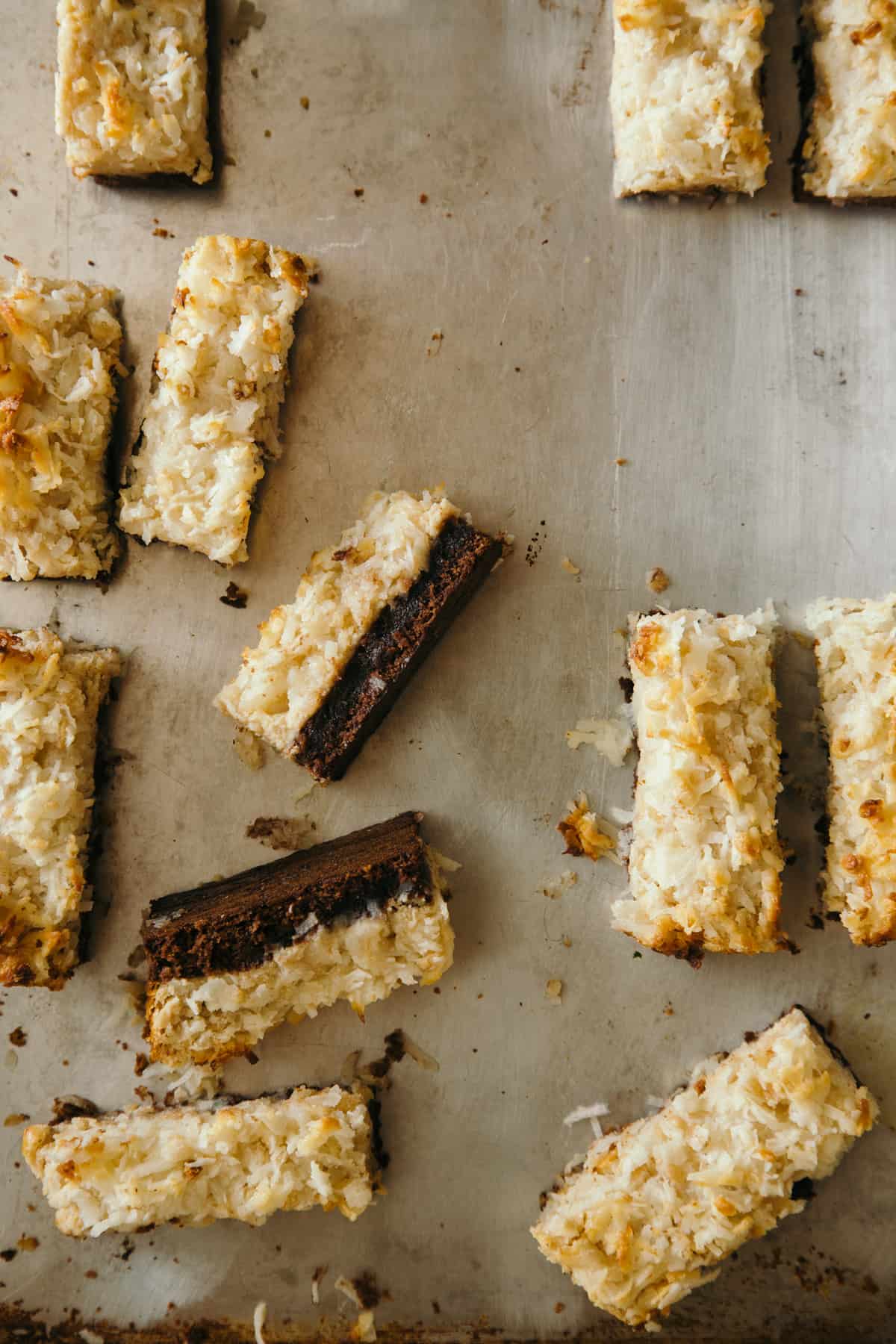 Coconut and Peanut Butter Brownie Bars | Spoon Fork Bacon