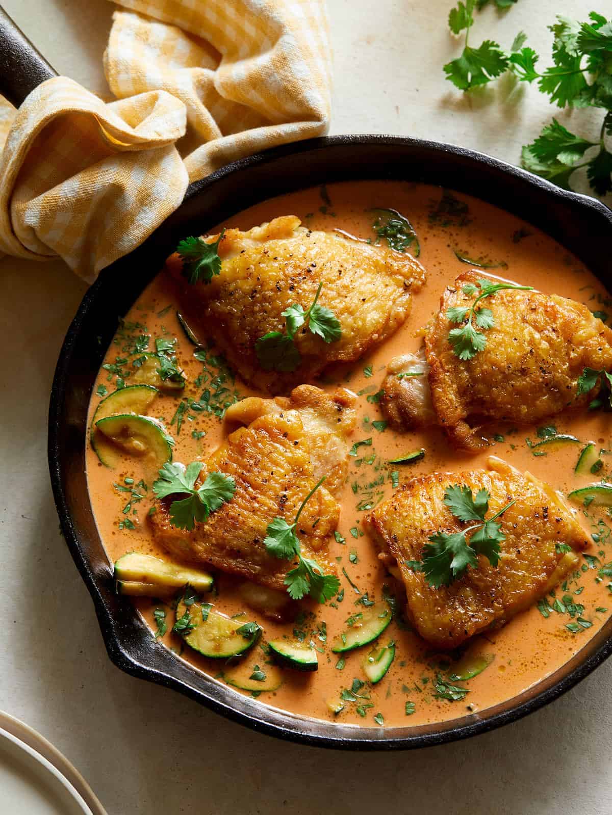 Red Curry Chicken Thighs 