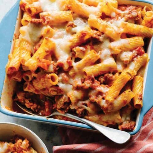 Baked Ziti | Easy Dinner recipe | Spoon Fork Bacon