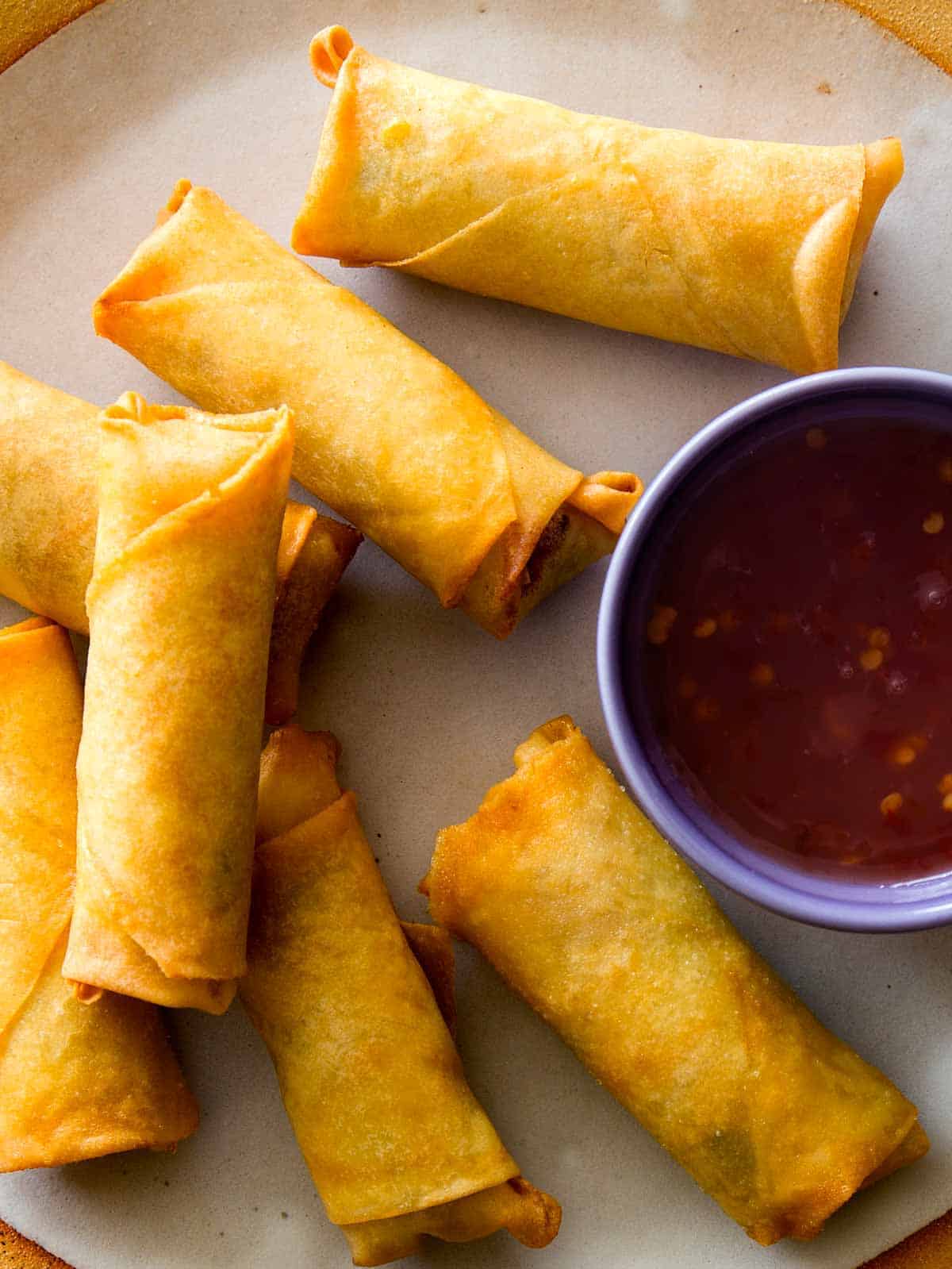 Recipes Using Egg Roll Wrappers - Non Traditional Egg Roll Filling