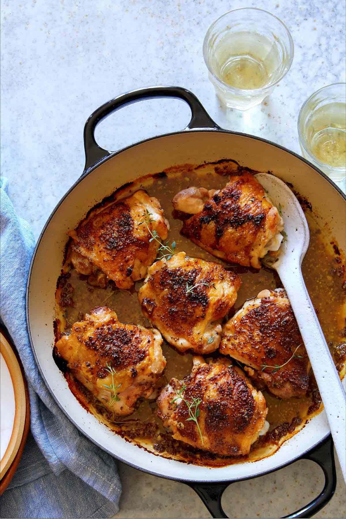 chicken thighs in oven