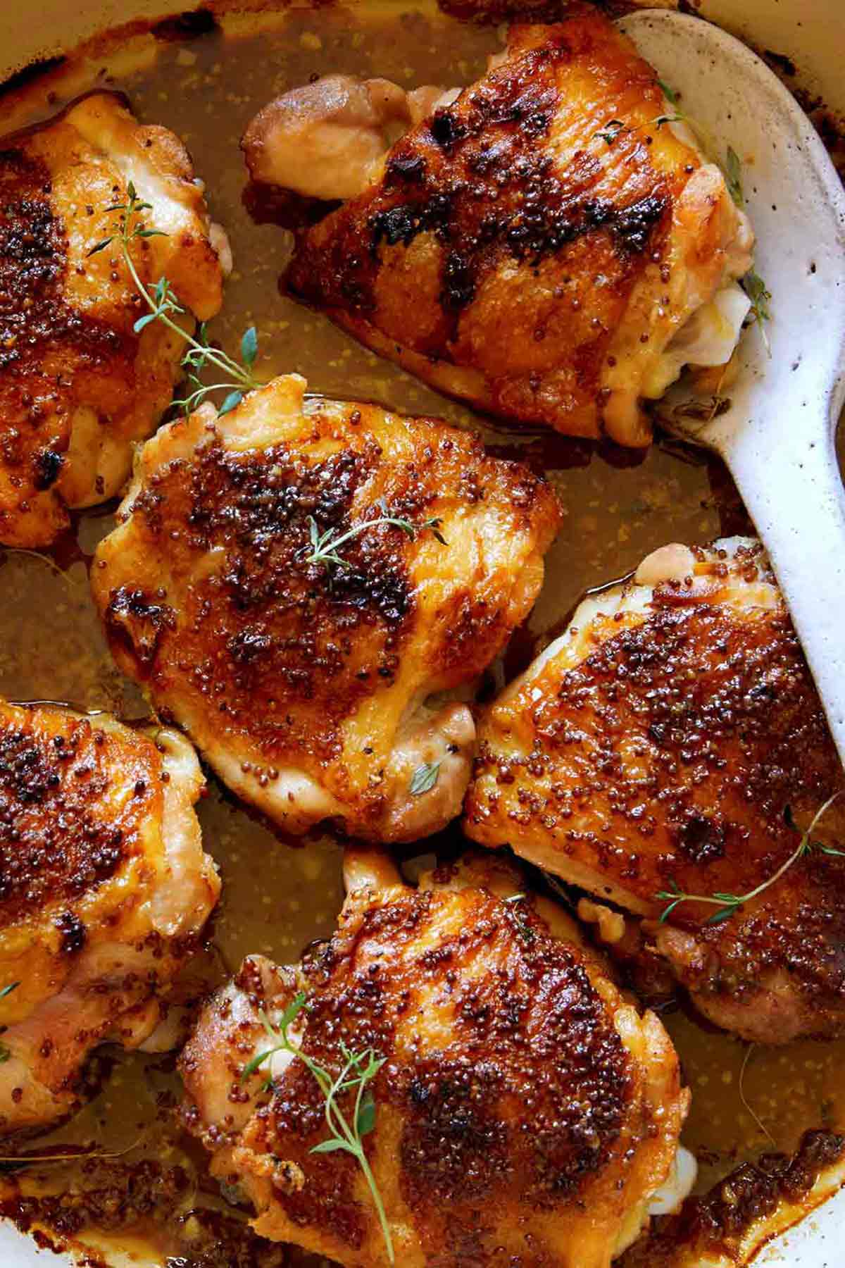 Oven Baked Chicken Thighs - Spoon Fork Bacon