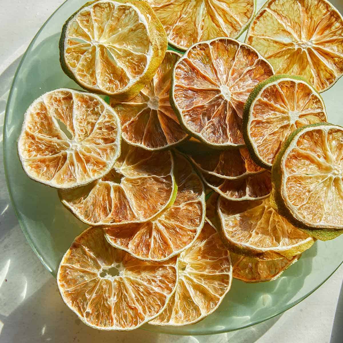 Dried Lemons, Limes & Bulk Garnishes, Dehydrated Lemon Wheels / 5lb