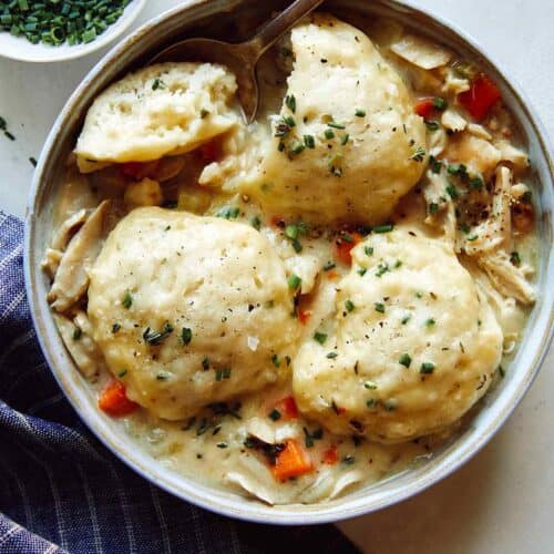 Chicken and Dumplings - The Cozy Cook