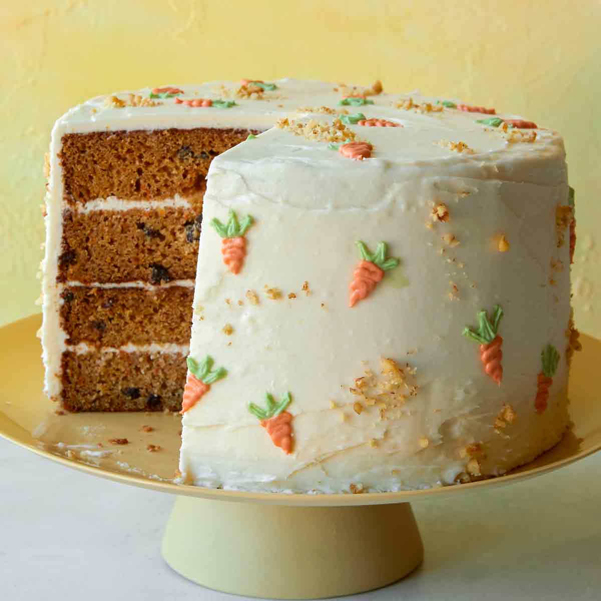 Carrot Cake Recipe Card 
