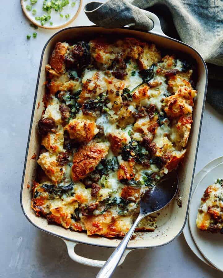 Sausage Strata | Spoon Fork Bacon