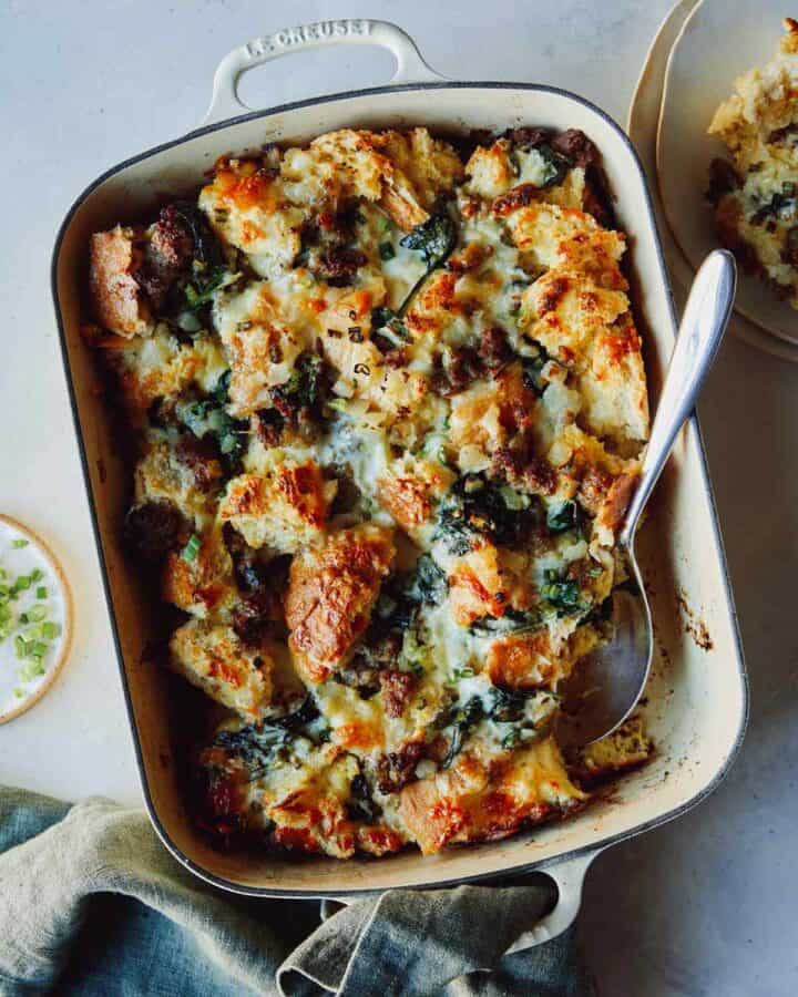 Sausage Strata | Spoon Fork Bacon