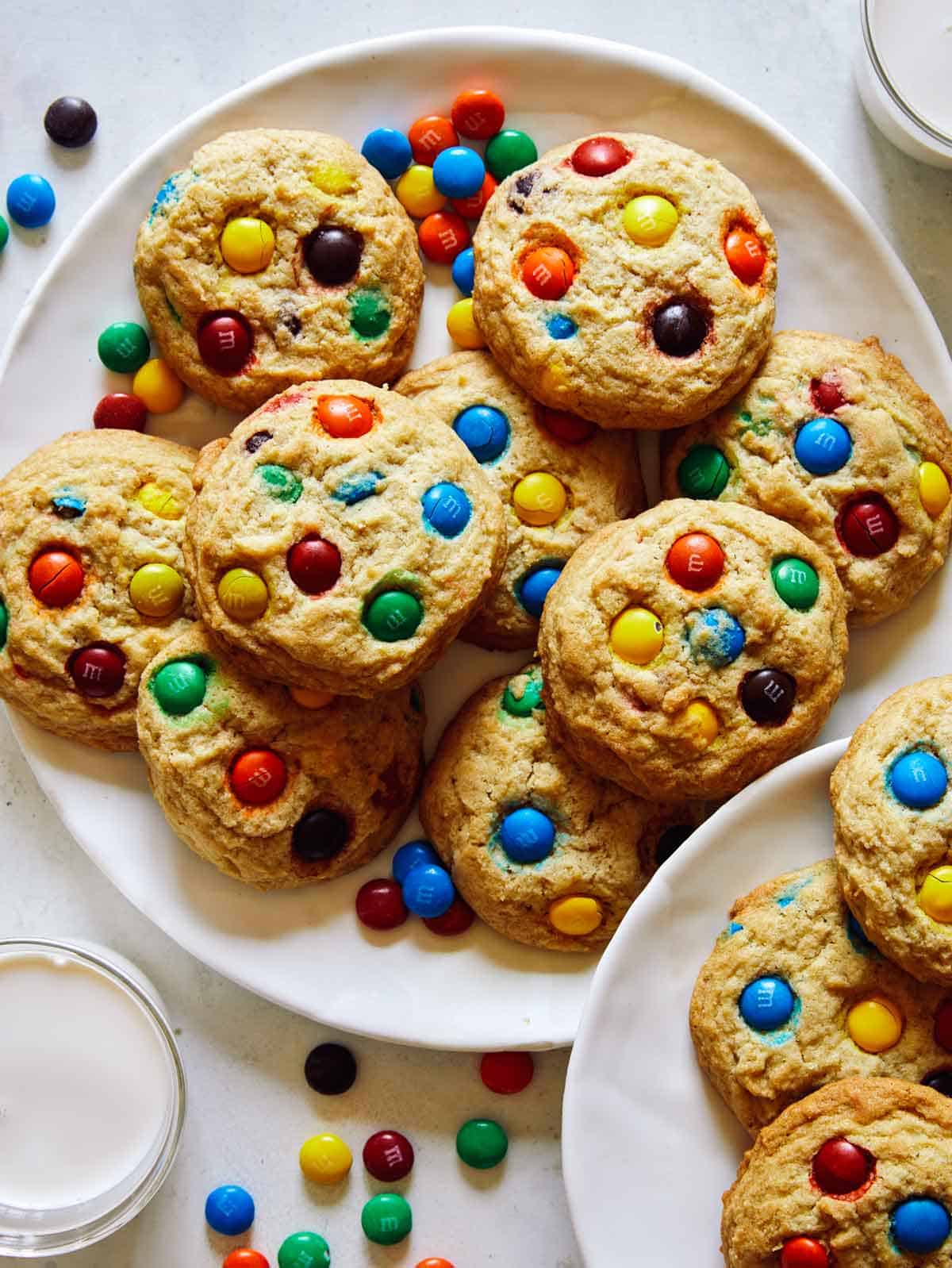 M&M Cookies - Dinner at the Zoo