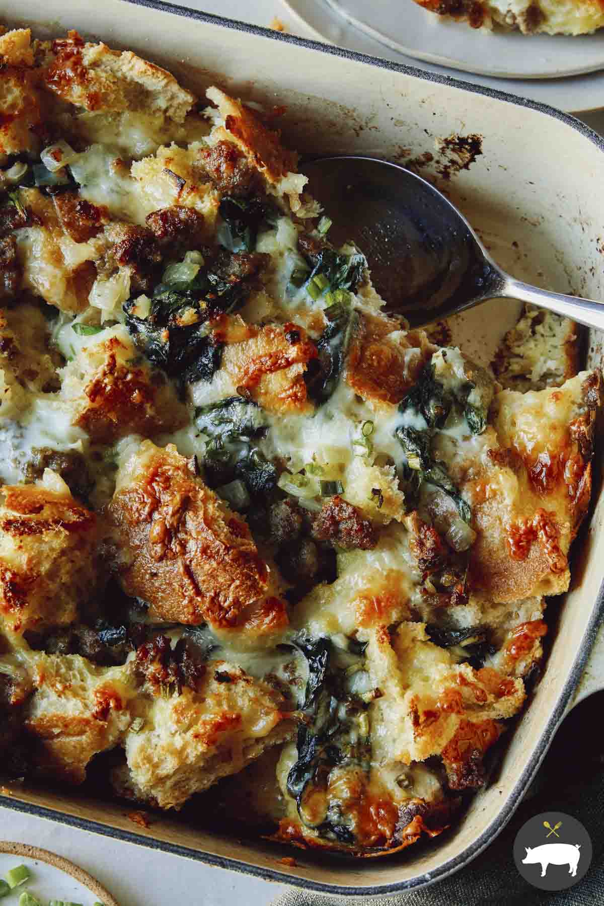 Sausage Strata | Spoon Fork Bacon