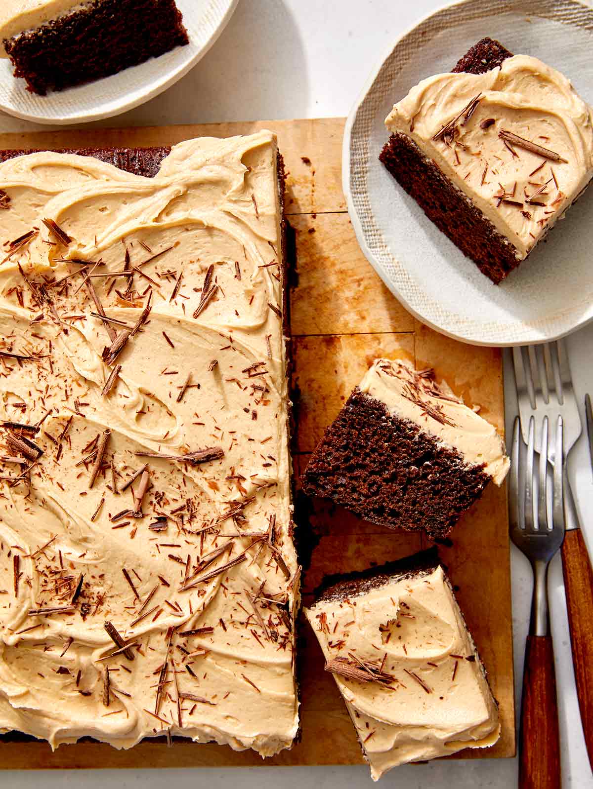 Easy Chocolate Sheet Cake Recipe - Handle the Heat