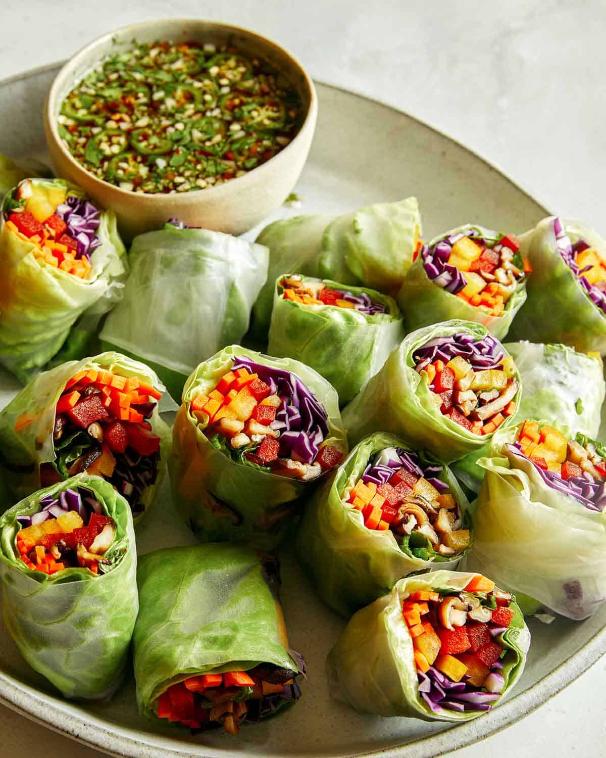 Vietnamese Fresh Spring Rolls Recipe