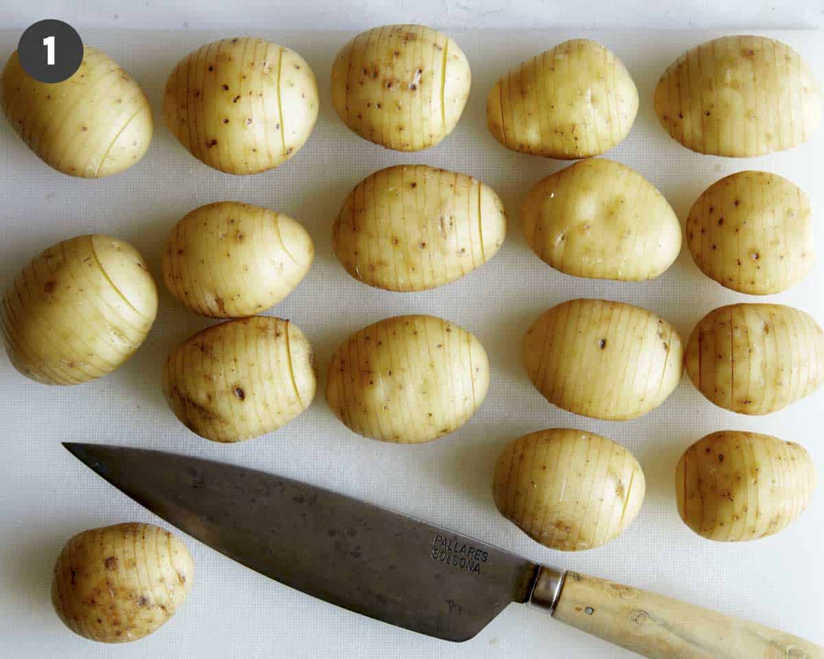 Greener Things Hasselback Potato Cutter