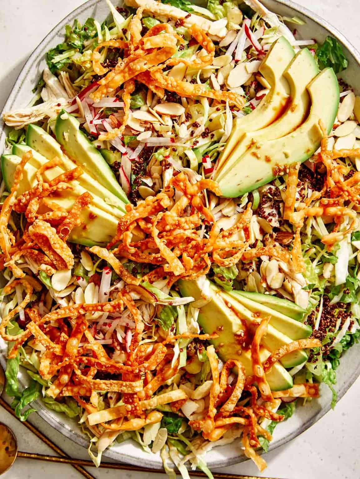 Sesame Ginger Chicken Salad - Spoon Fork Bacon