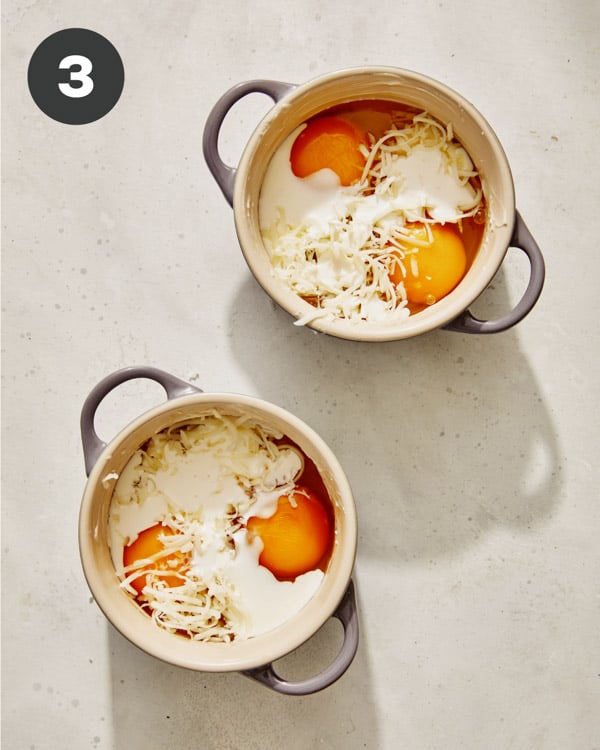 Eggs en cocotte recipe