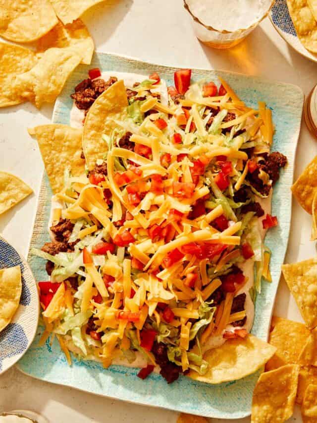 Taco Dip Recipe - Spoon Fork Bacon