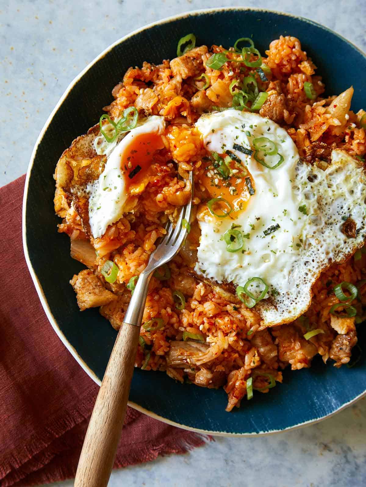 Kimchi Fried Rice | Spoon Fork Bacon